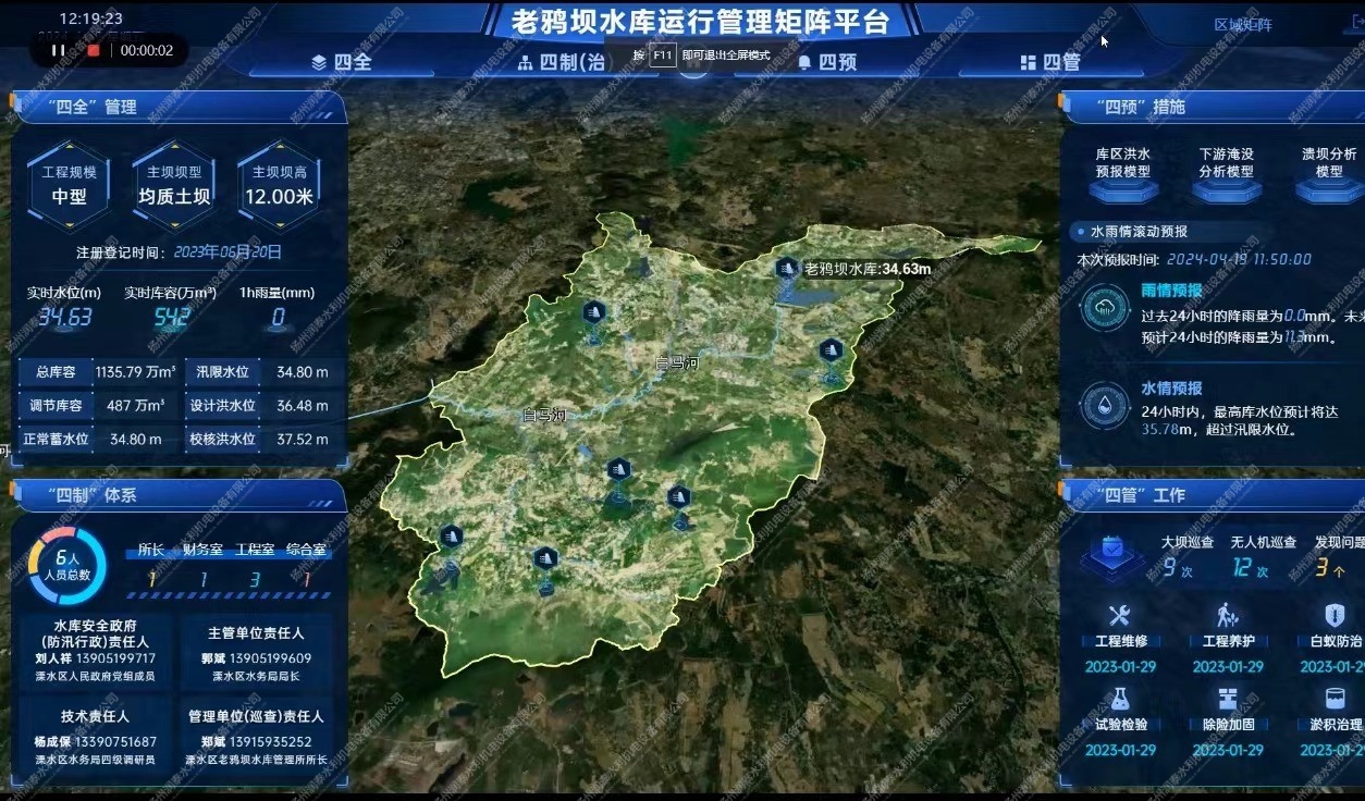 GIS 一张图水利信息化系统：数据融合，全面掌控